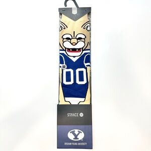 Stance BYU Cougar Socks in Blue and Cream